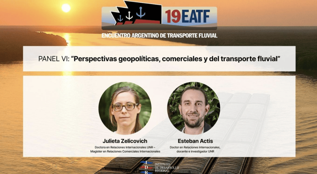 «Del libre comercio al choque de potencias: cómo la geopolítica redefine el transporte fluvial»